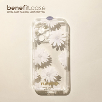 Benefit Simplicity Joins Wind Chicks Apply Apple 13promax Mobile Phone Shell Small Crowd iphone12mini Fresh Xsmax Transparent Shell Xr Clear 8