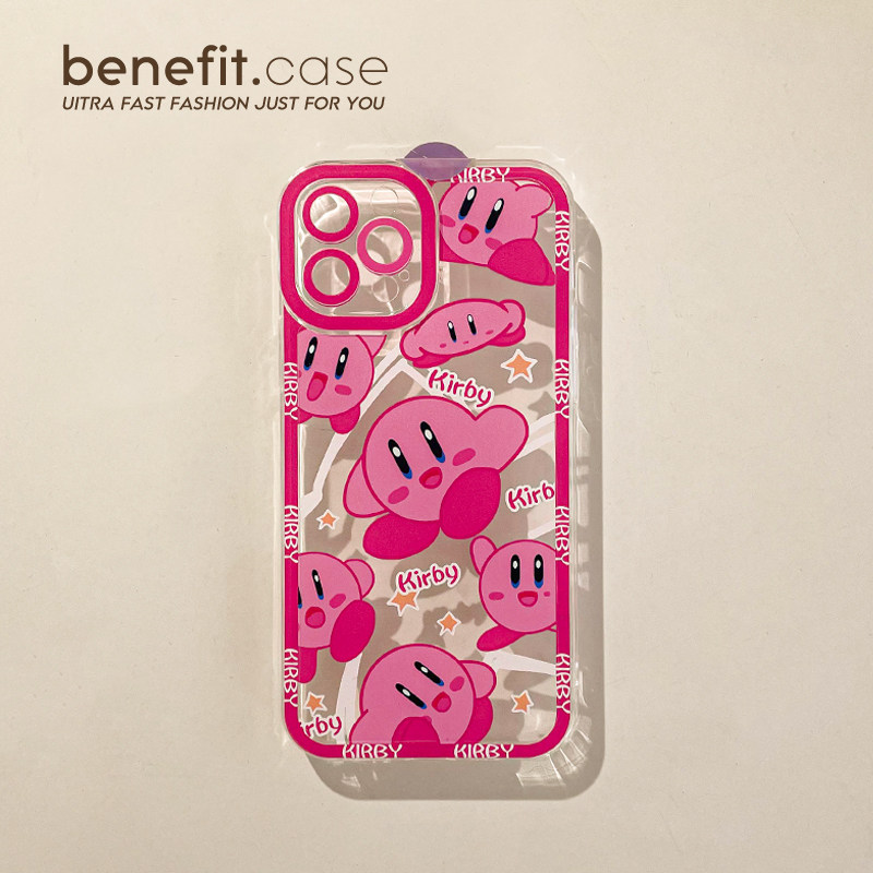 Benefit Cartoon Star Card applies Apple 13promax anti-fall mobile phone protection shell iphone12mini protective sleeve xsmax full package xr transparent 8p
