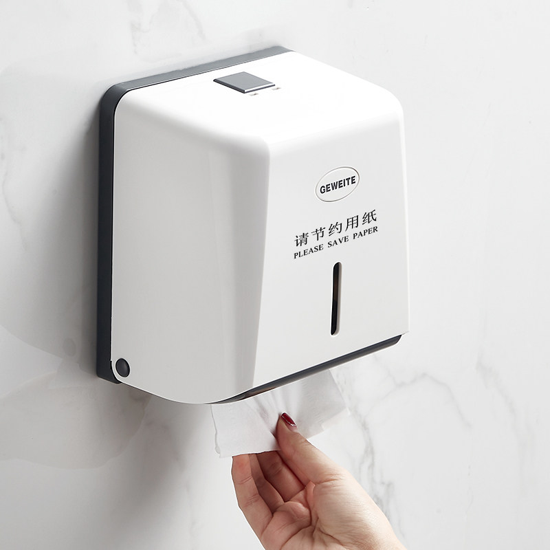 Dining Room Sanitary Paper Towels Box Free waterproof paper towel rack Makeup Room Bathroom bathroom wall-mounted sanitary paper box hanging wall