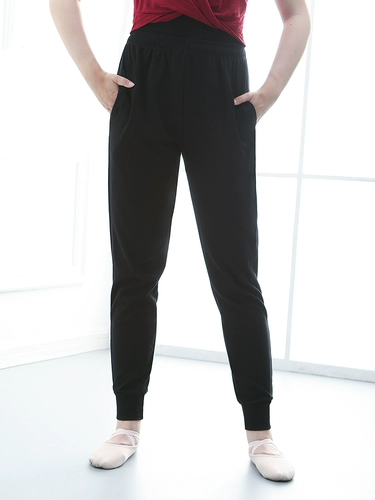 Детские черные штаны, свободный крой