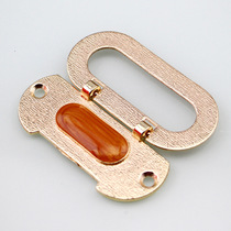 Wardrobe drawer concealed handle Modern simple invisible cabinet door handle Hardware shoe cabinet flip-top exposed flat handle