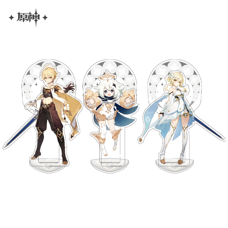 (formerly official) Traveler theme series character licensed character Acrylic Genshin