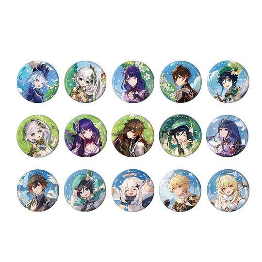 【原神官方】周年庆典系列徽章 Genshin