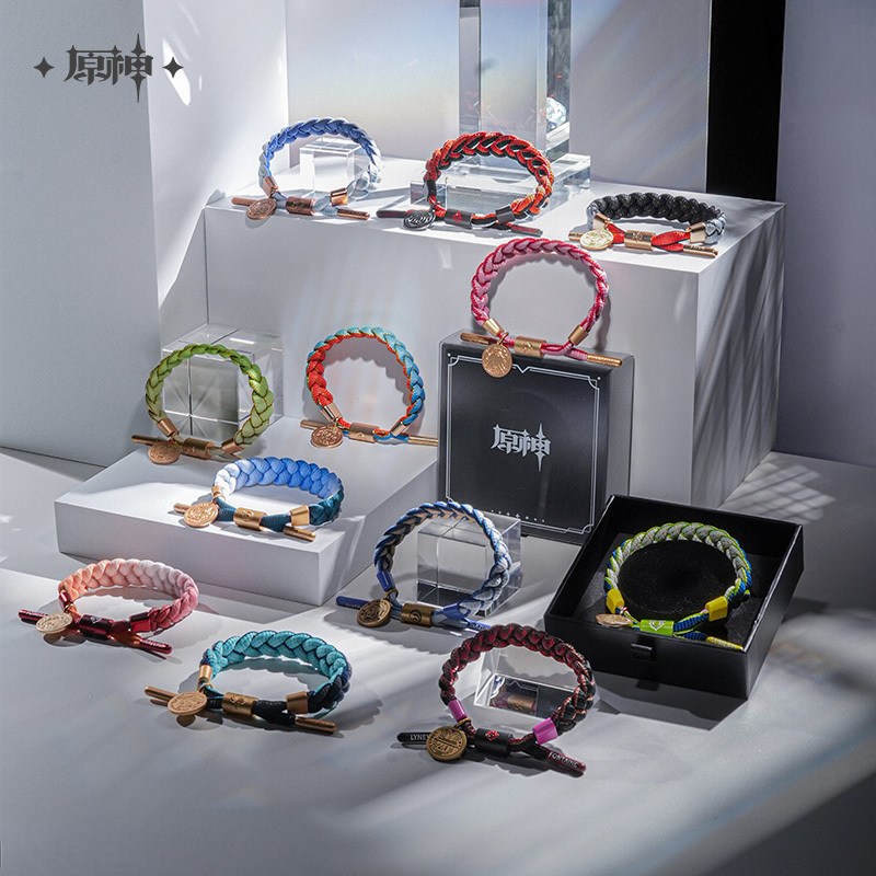 【Genshin Official】Genshin Theme Series Character Impression Style Bracelet Braided Bracelet Genshin 【Genshin Official】Genshin Theme Series Character Impression Style Bracelet Braided Bracelet Genshin