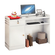 Cashier small simple modern cashier table simple display cabinet bar barber shop beauty salon counter front desk