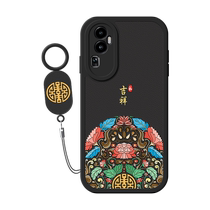 Auspicious totem suitable for OPPO Reno11 mobile phone case reno10 New Year OPPO Chinese New Year reno9 national trend 7pro internet celebrity reno8 creative 56 trendy male 4se