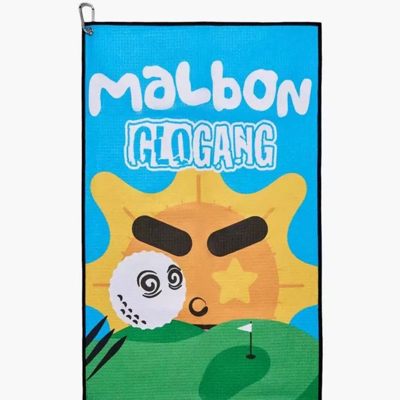 New Golf Towel Korean Waffle Towel Absorbent and Quick-Drying Golf Club Cleaning Towel Golf Equipment Cleaning Towel
