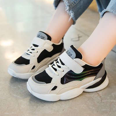 男女童老爹鞋2020春秋新款网面厚底