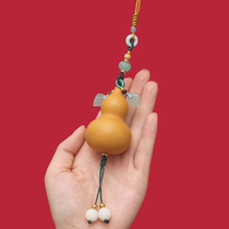 Natural gourd car pendant car pendant female safety charm high-end car decoration rearview mirror creative handmade male