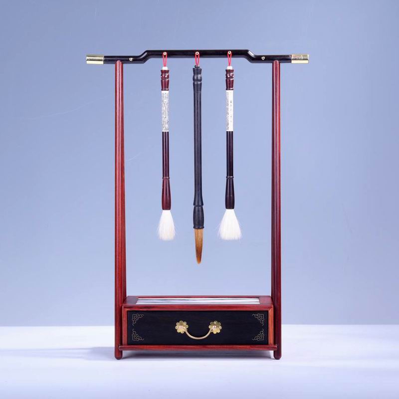 Purple sandalwood sandalpen pen hangs with drawer pen frame for leader gift