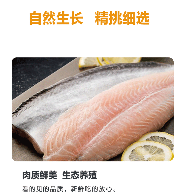 花间有鱼 冷冻水产免浆巴沙鱼片255g/盒 鱼柳切片无刺无骨酸菜鱼片 14.5元 值值值-买手聚集的地方
