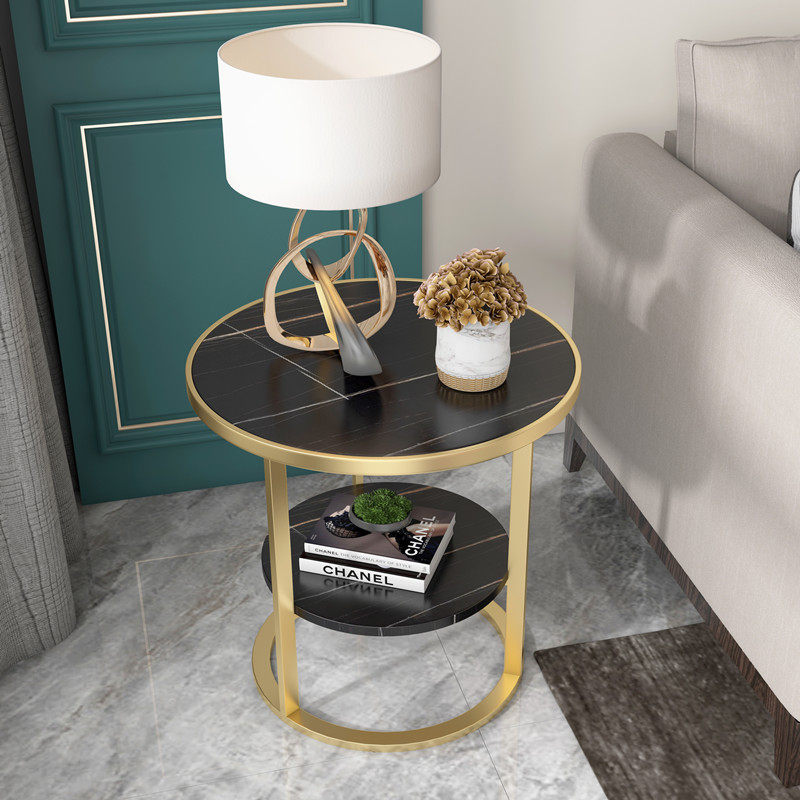 Nordic Rock Plate Marble Sides A Few Living Room Sofa Corner A Few Light Lavish Small Round Table Brief Modern Bedside Cabinet Tea Table