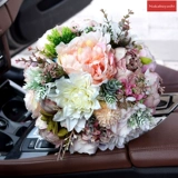 Вечный ангел свадебные продукты подарки D558 Европейский стиль пион -букет Blossom Bouquet
