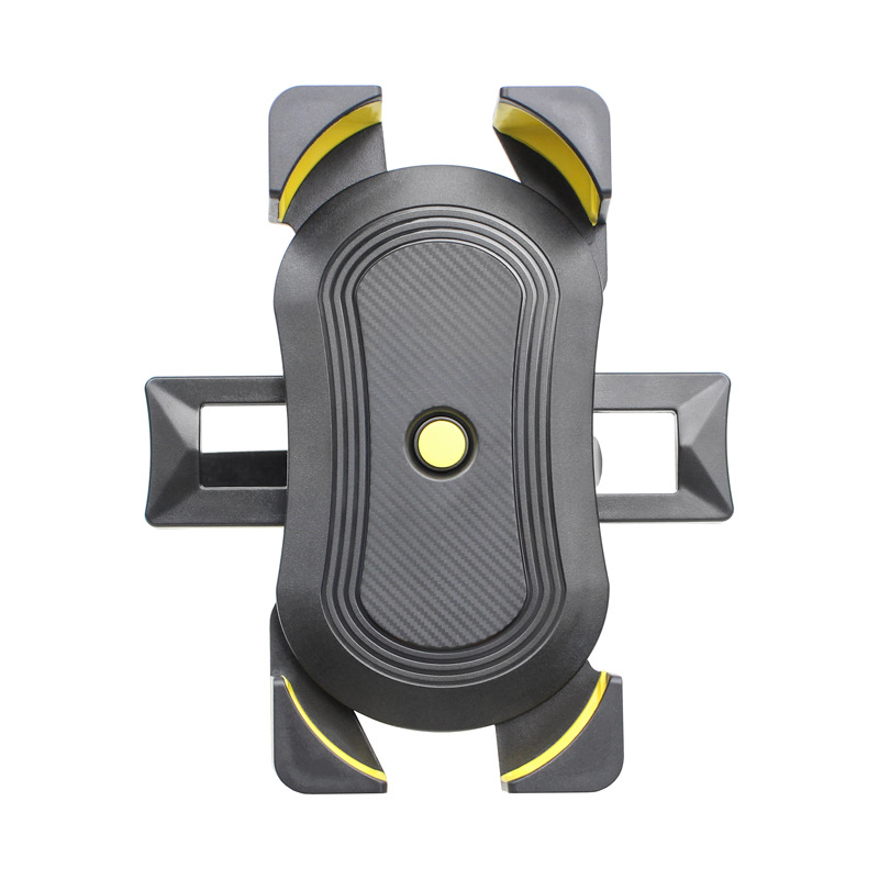 Yellownew pattern Bicycle Bracket motorcycle Bracket Electric vehicle Cycling Mobile phone bracket Mountain bike mobile phone Navigation Bracket