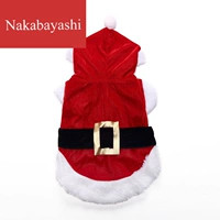Собачья одежда для любимой собаки Санта -Клаус переключился на осеннюю и зимнюю собаку