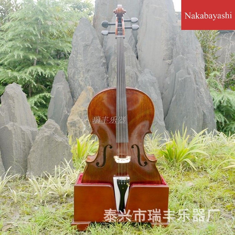 Wooden cello base sub-organ frame display stand bass bass tor holder instrument accessories