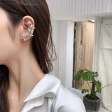 Асимметричные ретро клипсы, модные серьги, простой и элегантный дизайн