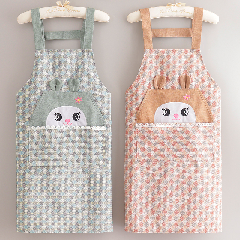 Home Kitchen Cooking Canvas Breathable Apron, Wear-Resistant Sleeveless Workwear for Snack Stalls, New Summer Style Work Uniform Home Kitchen Cooking Canvas Breathable Apron, Wear-Resistant Sleeveless Workwear for Snack Stalls, New Summer Style Work Uniform