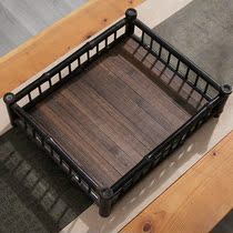 Day-Style Purple Bamboo Cup Toinsulation Cup Cushion Bamboo Cup Rack Tea Tray Tea Tray Tea Tray Tea Tray Teapot Teapot Accessories