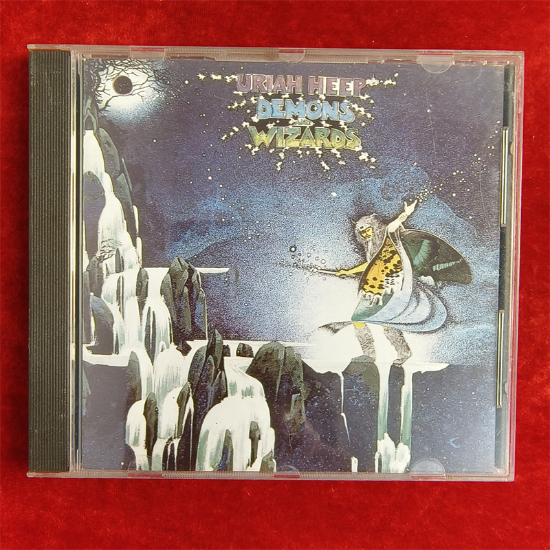 Авангардный рок Uriah Heep "Демоны и волшебники", нераскрытый без использования метода IFPI Изображение 1