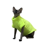 Одежда для кошачьей кошки в зимнем двойном двойном грунке фланелевая водолаз