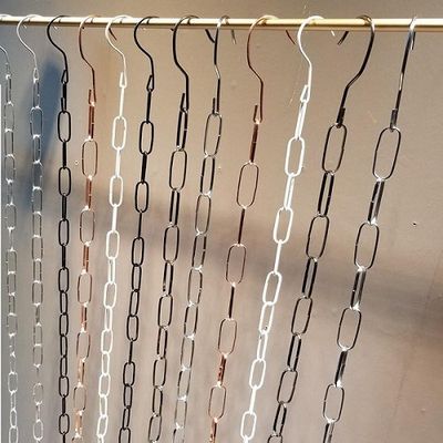 Bold clothing store hanging ring hook chain display rack hanger hanging clothes connection bar hook chain