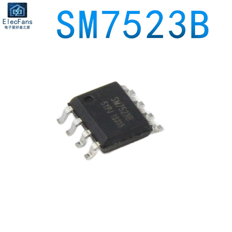 原装SM7523B贴片SOP-8电源控制芯片 AC DC开关恒流原边功率芯片