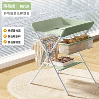 Модель первого поколения [стойка для хранения + однослойная корзина для хранения + Rail] Mint Green