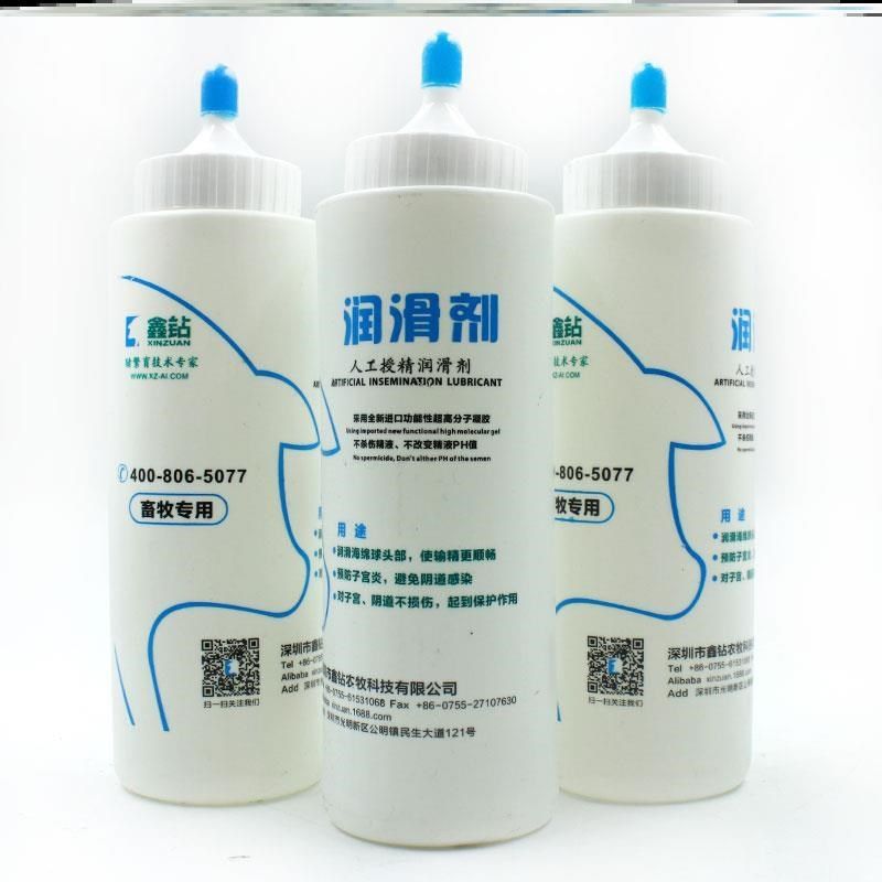 Veterinary insemination lubricant equipment pig farm liquid breeding gel does not damage the semen tube breeding lubricant