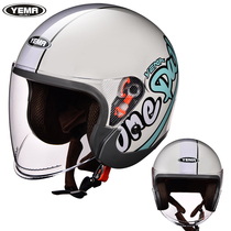 Mustang 633s electric motorcycle semi-helmet men and womens four seasons universal battery car helmet 3C safety certification full helmet