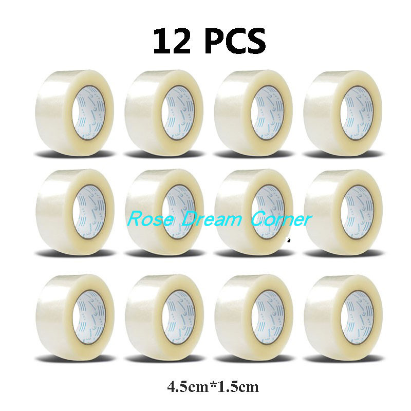 90m seal tape express packing transparent tapes glue clear