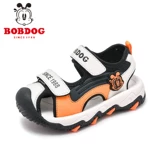 Туфли для мальчиков, летние сандалии, нескользящая детская пляжная обувь, мягкая подошва