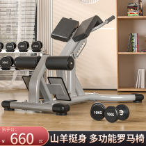 Multifunctional commercial Roman chair home Roman stool fitness chair professional goat straightening waist back and abdominal muscle training equipment