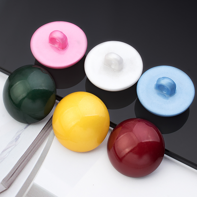 Mushroom button button coat coat sweater baby clotheblack pink round lily with decorative button