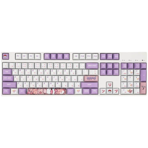 Подходит для покемонов эльф персонализированный ключ Като ПБТ Hot Sheng Hua Qiu Gloves Pikachu Duck Duck Gennis Turtle Fire