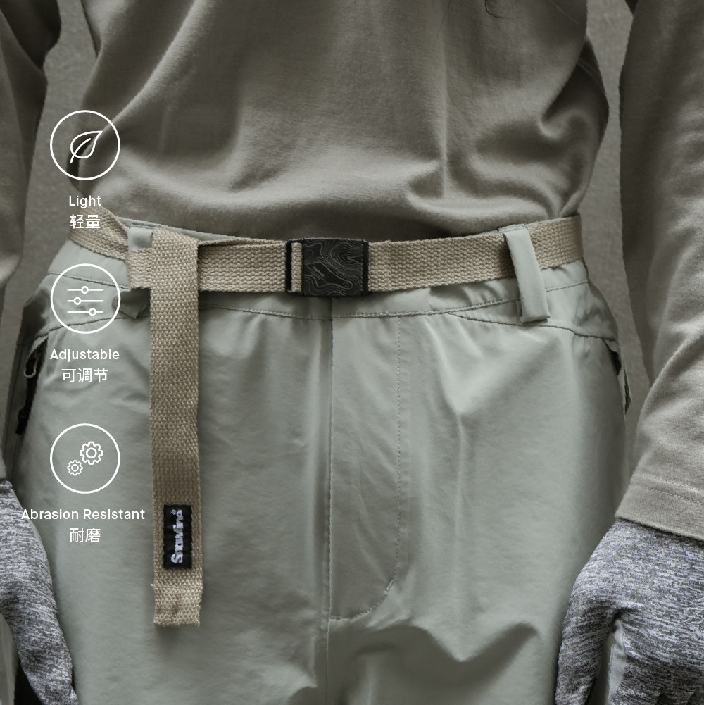 Snowline Snow Line Light Easy belt Multi-resistant fastener 100 lap comfort belt male and female section-Taobao