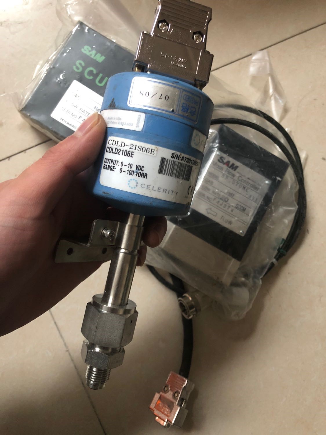 CELERITY GDLD 21S06E gold2106e 0-100 torr