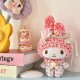 Sanrio Melody Rose Star Language Kuromi Rose Star Wish Moonlight Society assembled fun high building blocks toy for women
