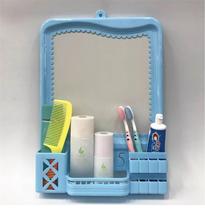 Dressing mirror wall hanging wall rack hanging mirror plastic dressing table hanging mirror wall wall hanging mirror belt