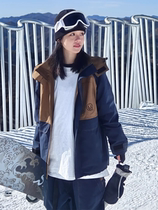 COMBOFREE ski suit suit single and double board outdoor 3L waterproof windproof warm snow pants couple snow suit