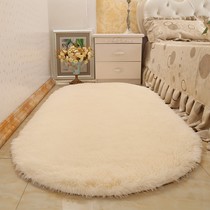 Room decorations Girl bedroom rugs Household mats covered with stitching fluff Children princess girl bedside