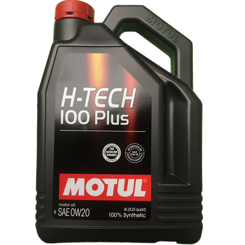 MOTUL Motor Oil H-TECH 100 plus 0w20 SN 4L Fully Synthetic 