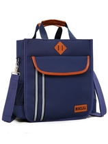 Primary school student Tutorial Bag for secondary school students Handbags Canvas Book Bag for men and women Child supplement Packages Single shoulder bag Inclined Satchel Bag