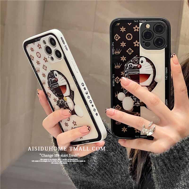The Tide Card Cartoon Bites cat applies iPhone13 12promax Apple 11 mobile phone protection shell xs xr new xsmax glass 7p full package 8plus anti-fall