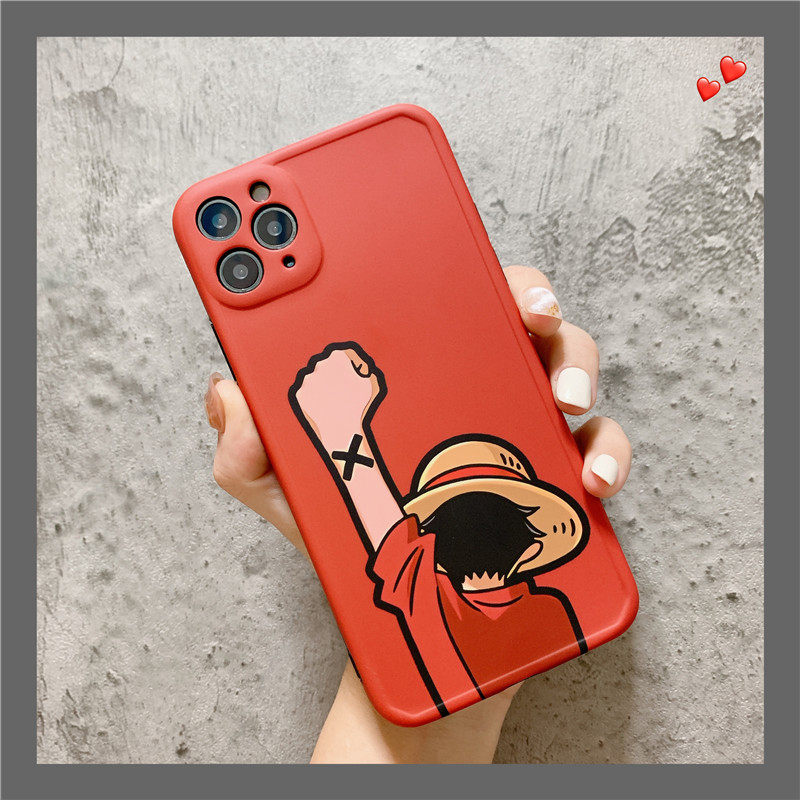 Tidal Cartoon Cartoon Sea Thief King applies 12pro max Apple 11 13 Mobile phone protective shell X XR SE male and female 8plus personality 7p creative xsmax silicone iPh