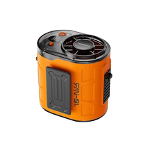 Waist-mounted fan portable waist-mounted outdoor construction site refrigeration and cooling artifact usb small powerful 1307T