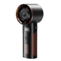 Handheld high speed small fan portable carry-on small mini usb No leaf turbo charging ultra silent electric fan student desktop Refrigeration cooling Large wind family Foreign Minister renewed 1307T