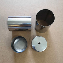 Polymer PVC stair handrail decorative cover directly against the wall with universal joint curved stainless steel accessories