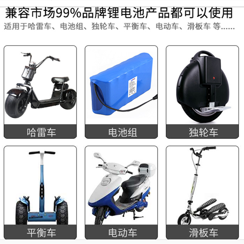 Купить Запчасти на электроскутер 适用ninebot小米九号9号电动滑板车充电器航空圆头配件通用电源线 в ...