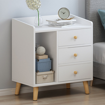 Bedside rack Simple modern Nordic bedroom storage locker small mini simple bedside cabinet
